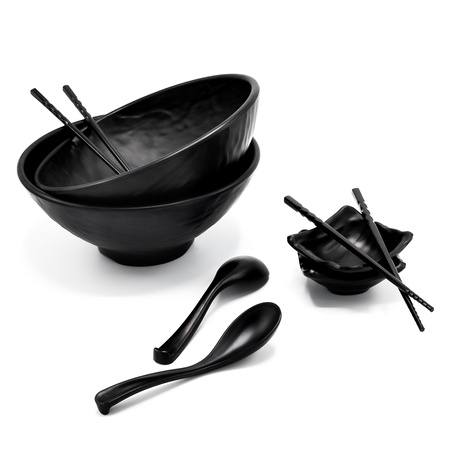Asian Soup Bowl Set by Kristen McSorley Boiled Wheat Photography
